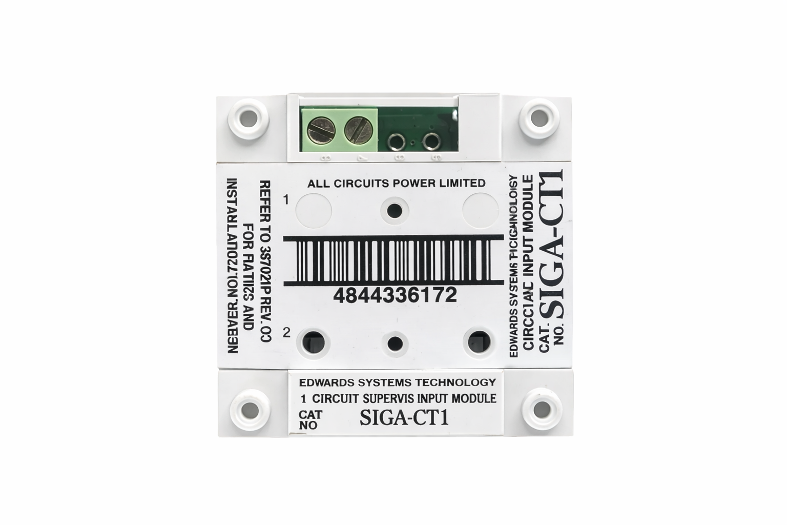 Single Input Module for Fire Alarm System vista 1